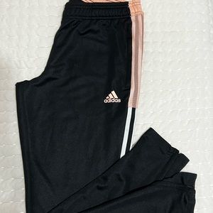 Adidas tapered track pants